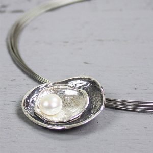 Zilveren hanger met parel Jéh Jewels 19027