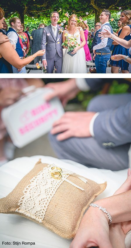 Judith en Martijn kochten trouwringen bij juwelier Sylvester Andriessen