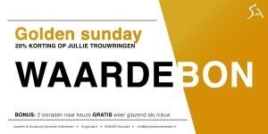 Korting trouwringen waardebon