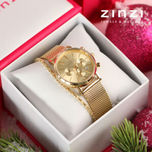 Zinzi-horloge-chrono-goudkleur